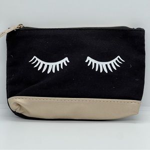 Ipsy make up bag cosmetic bags eyes eyelashes brand new